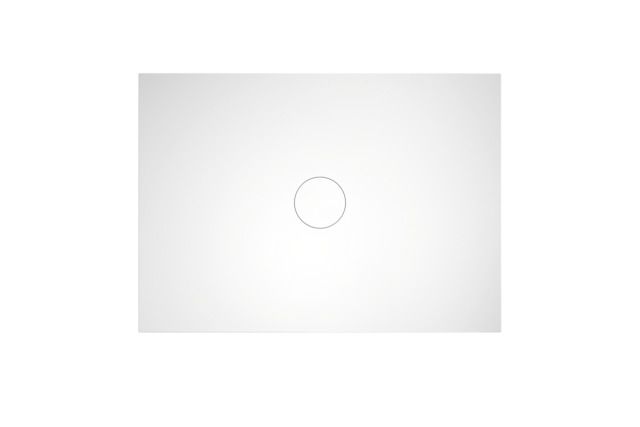 Bette Duschfliese BetteAir 1400 x 1000 mm, flint, Rechteck, glasierter Titan-Stahl