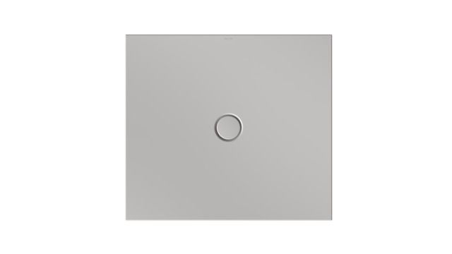 Duschfläche BetteFloor 1661 100x90cm, Mini-Wannenträger, dust