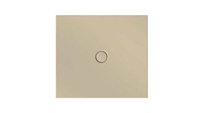 Duschfläche BetteFloor 1661 100x90cm, Glasur, Mini-Wannenträger, sand