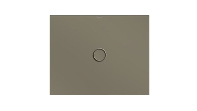 Duschfläche BetteFloor 5491 100x80cm, Antirutsch/Pro, Mini-Wannenträger, graphite