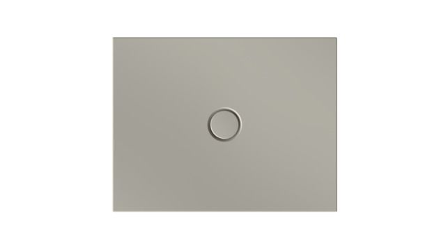 Duschfläche BetteFloor 5711 90x70cm, Glasur, Mini-Wannenträger, stone