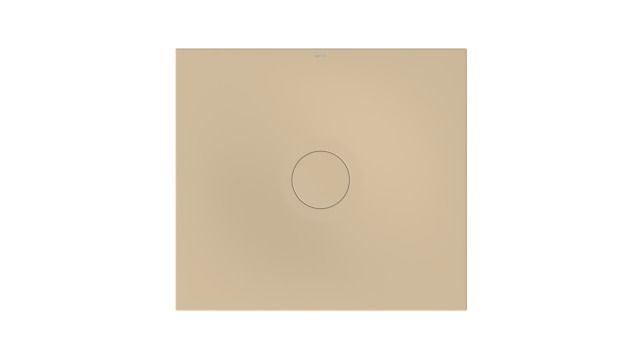 Bette Duschfliese BetteAir 1000 x 900 mm, bahama beige, Rechteck, glasierter Titan-Stahl, mit Minimum-Täger