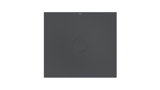 Bette Duschfliese Antirutsch Pro BetteAir 1000 x 900 mm, raven, Rechteck, glasierter Titan-Stahl