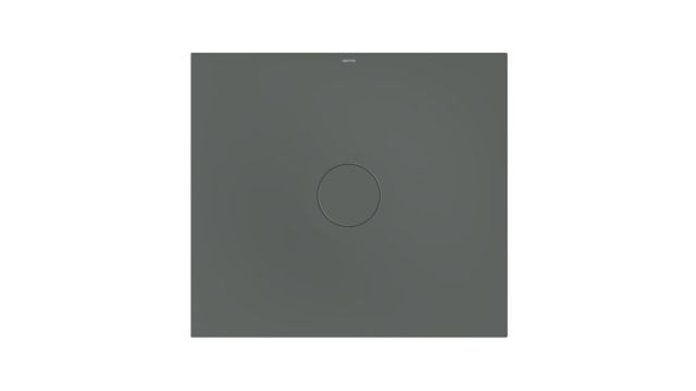 Bette Duschfliese PLUS BetteAir 1000 x 900 mm, smoke, Rechteck, glasierter Titan-Stahl