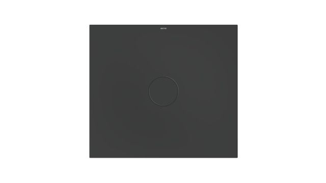 Bette Duschfliese BetteAir 1000 x 900 mm, slate, Rechteck, glasierter Titan-Stahl, mit Minimum-Täger