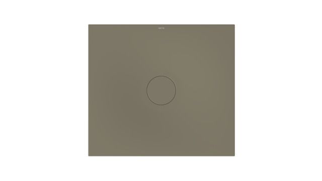 Bette Duschfliese PLUS BetteAir 1000 x 900 mm, graphite, Rechteck, glasierter Titan-Stahl