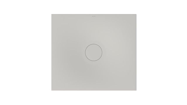 Bette Duschfliese Antirutsch Pro BetteAir 1000 x 900 mm, silver, Rechteck, glasierter Titan-Stahl, mit Minimum-Täger