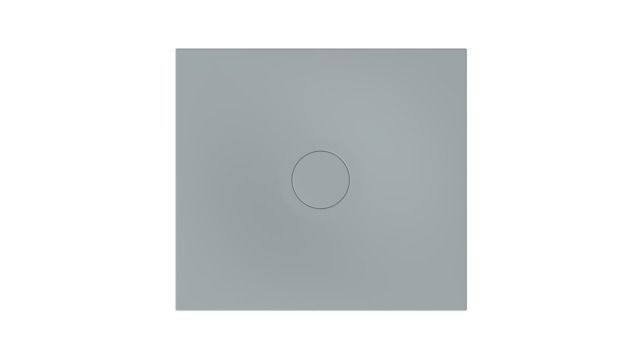 Bette Duschfliese PLUS BetteAir 1000 x 900 mm, quartz, Rechteck, glasierter Titan-Stahl, mit Minimum-Täger