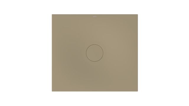 Bette Duschfliese BetteAir 1000 x 900 mm, hazel, Rechteck, glasierter Titan-Stahl