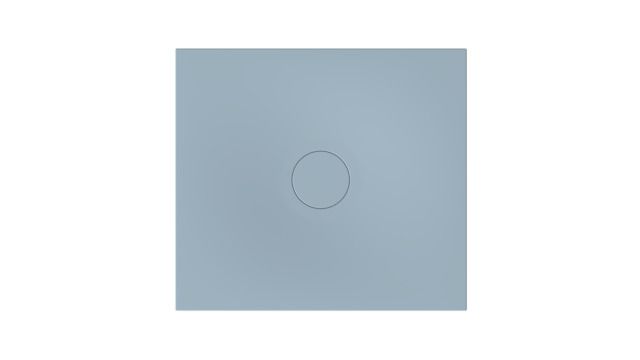 Bette Duschfliese BetteAir 1000 x 900 mm, blue satin, Rechteck, glasierter Titan-Stahl