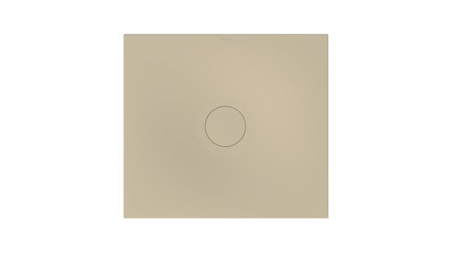 Bette Duschfliese PLUS BetteAir 1000 x 900 mm, sand, Rechteck, glasierter Titan-Stahl, mit Minimum-Täger