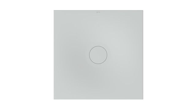 Bette Duschfliese Antirutsch Pro BetteAir 1000 x 1000 mm, manhattan, Rechteck, glasierter Titan-Stahl, mit Minimum-Täger