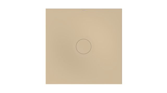 Bette Duschfliese Antirutsch Pro BetteAir 1000 x 1000 mm, bahama beige, Rechteck, glasierter Titan-Stahl, mit Minimum-Täger