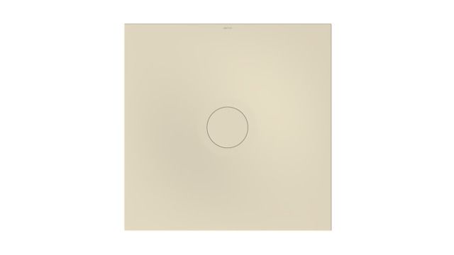 Bette Duschfliese BetteAir 1000 x 1000 mm, jasmin, Rechteck, glasierter Titan-Stahl, mit Minimum-Täger