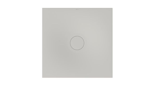 Bette Duschfliese Antirutsch Pro BetteAir 1000 x 1000 mm, silver, Rechteck, glasierter Titan-Stahl