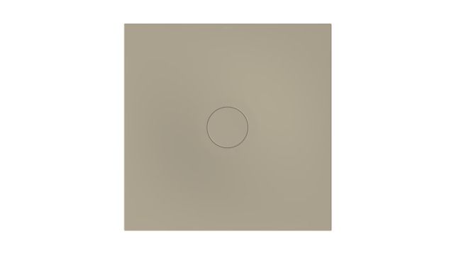 Bette Duschfliese PLUS BetteAir 1000 x 1000 mm, cashmere, Rechteck, glasierter Titan-Stahl