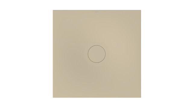 Bette Duschfliese BetteAir 1000 x 1000 mm, sand, Rechteck, glasierter Titan-Stahl