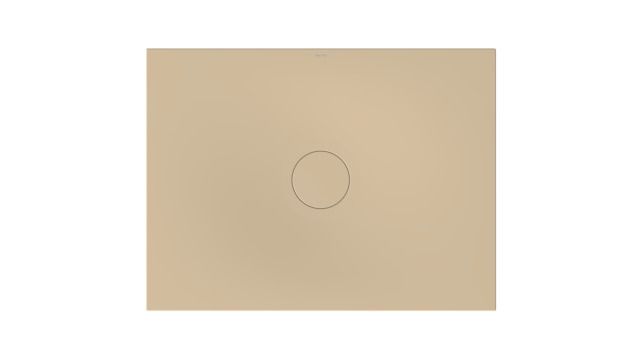 Bette Duschfliese BetteAir 1200 x 900 mm, bahama beige, Rechteck, glasierter Titan-Stahl, mit Minimum-Täger