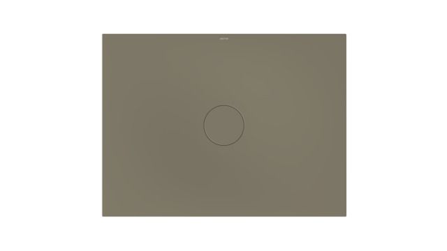 Bette Duschfliese BetteAir 1200 x 900 mm, graphite, Rechteck, glasierter Titan-Stahl