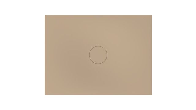 Bette Duschfliese Antirutsch Pro BetteAir 1200 x 900 mm, greige, Rechteck, glasierter Titan-Stahl, mit Minimum-Täger