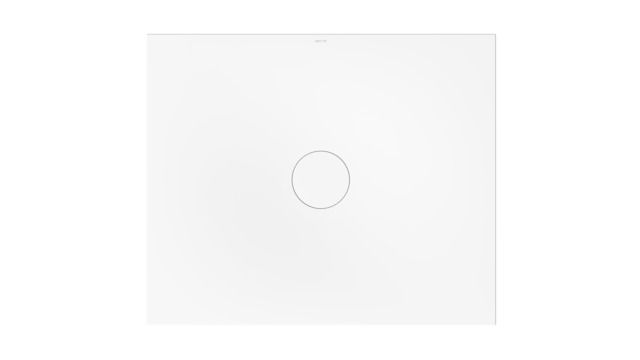 Bette Duschfliese PLUS BetteAir 1200 x 1000 mm, weiß, Rechteck, glasierter Titan-Stahl, mit Minimum-Täger