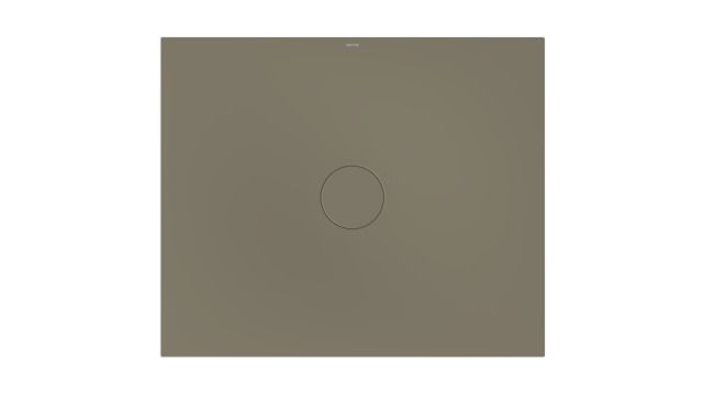 Bette Duschfliese PLUS BetteAir 1200 x 1000 mm, graphite, Rechteck, glasierter Titan-Stahl