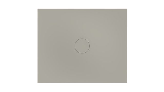 Bette Duschfliese BetteAir 1200 x 1000 mm, stone, Rechteck, glasierter Titan-Stahl, mit Minimum-Täger