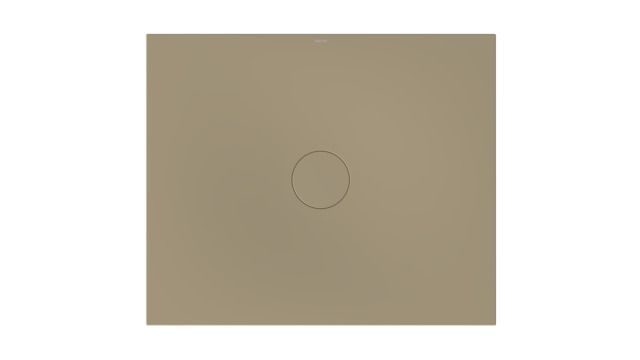 Bette Duschfliese PLUS BetteAir 1200 x 1000 mm, hazel, Rechteck, glasierter Titan-Stahl, mit Minimum-Täger