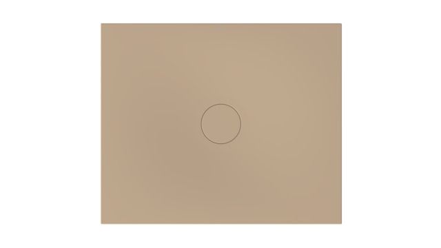 Bette Duschfliese Antirutsch Pro BetteAir 1200 x 1000 mm, greige, Rechteck, glasierter Titan-Stahl, mit Minimum-Täger