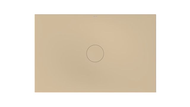 Bette Duschfliese PLUS BetteAir 1400 x 900 mm, bahama beige, Rechteck, glasierter Titan-Stahl, mit Minimum-Täger