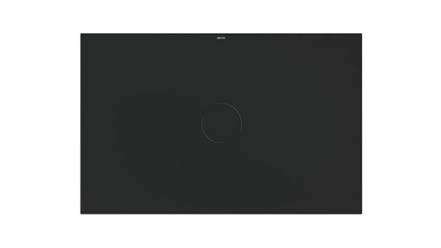 Bette Duschfliese BetteAir 1400 x 900 mm, ebony, Rechteck, glasierter Titan-Stahl, mit Minimum-Täger