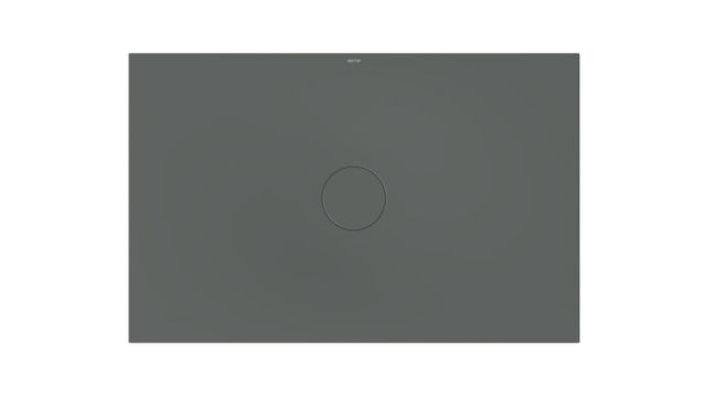 Bette Duschfliese Antirutsch Pro BetteAir 1400 x 900 mm, smoke, Rechteck, glasierter Titan-Stahl, mit Minimum-Täger