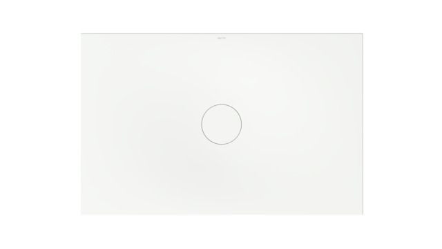 Bette Duschfliese BetteAir 1400 x 900 mm, snow, Rechteck, glasierter Titan-Stahl, mit Minimum-Täger