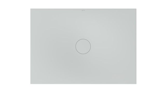 Bette Duschfliese BetteAir 1400 x 1000 mm, manhattan, Rechteck, glasierter Titan-Stahl, mit Minimum-Täger