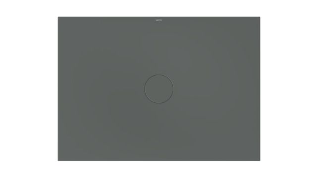 Bette Duschfliese BetteAir 1400 x 1000 mm, smoke, Rechteck, glasierter Titan-Stahl, mit Minimum-Täger