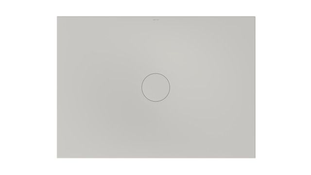 Bette Duschfliese Antirutsch Pro BetteAir 1400 x 1000 mm, silver, Rechteck, glasierter Titan-Stahl, mit Minimum-Täger