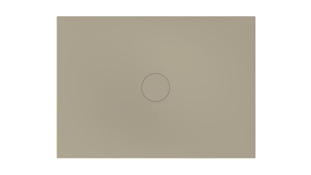 Bette Duschfliese BetteAir 1400 x 1000 mm, cashmere, Rechteck, glasierter Titan-Stahl, mit Minimum-Täger