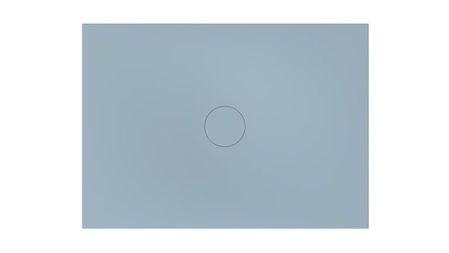 Bette Duschfliese BetteAir 1400 x 1000 mm, blue satin, Rechteck, glasierter Titan-Stahl