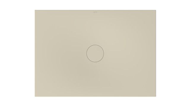 Bette Duschfliese BetteAir 1400 x 1000 mm, beige, Rechteck, glasierter Titan-Stahl, mit Minimum-Täger