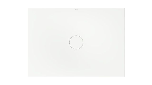 Bette Duschfliese Antirutsch Pro BetteAir 1400 x 1000 mm, snow, Rechteck, glasierter Titan-Stahl, mit Minimum-Täger