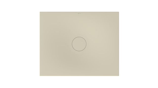Bette Duschfliese PLUS BetteAir 1100 x 900 mm, beige, Rechteck, glasierter Titan-Stahl, mit Minimum-Täger