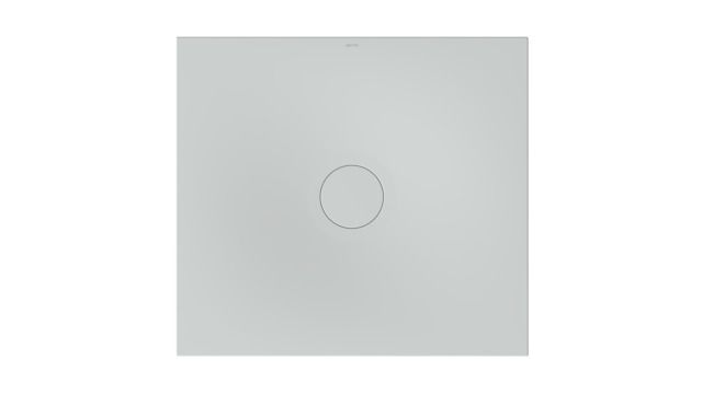 Bette Duschfliese BetteAir 1100 x 1000 mm, manhattan, Rechteck, glasierter Titan-Stahl