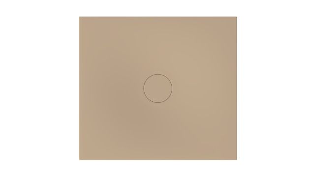Bette Duschfliese BetteAir 1100 x 1000 mm, greige, Rechteck, glasierter Titan-Stahl