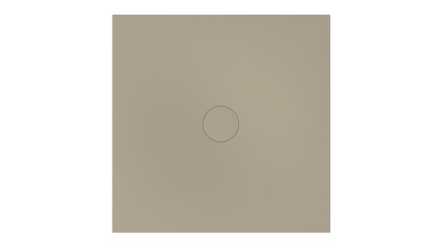 Bette Duschfliese PLUS BetteAir 1200 x 1200 mm, cashmere, Rechteck, glasierter Titan-Stahl