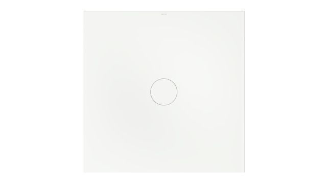 Bette Duschfliese PLUS BetteAir 1200 x 1200 mm, snow, Rechteck, glasierter Titan-Stahl