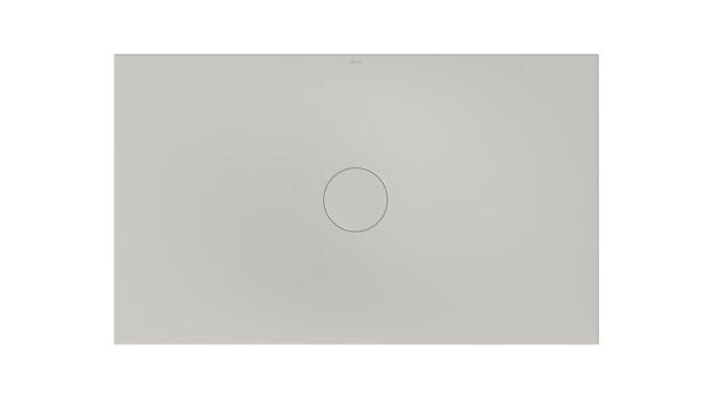 Bette Duschfliese Antirutsch Pro BetteAir 1500 x 900 mm, silver, Rechteck, glasierter Titan-Stahl, mit Minimum-Täger