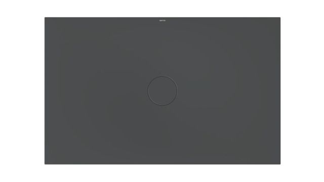 Bette Duschfliese BetteAir 1600 x 1000 mm, raven, Rechteck, glasierter Titan-Stahl