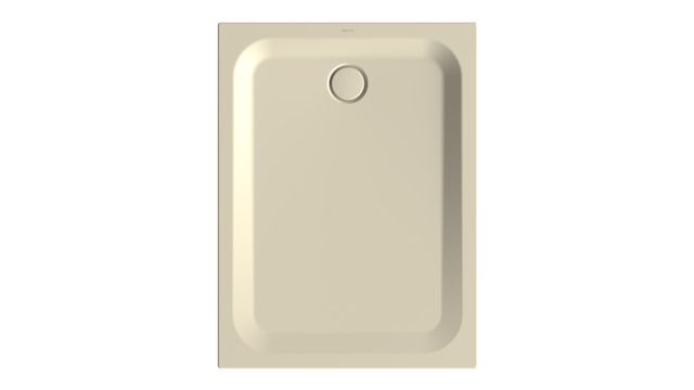 Duschwanne BetteUltra 1260 120x90x3,5cm, Antirutsch/Pro, Mini-Wannenträger, jasmin
