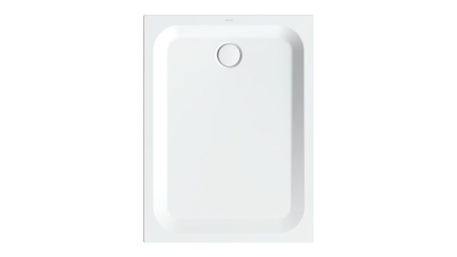 Duschwanne BetteUltra 1260 120x90x3,5cm, Mini-Wannenträger, edelweiß