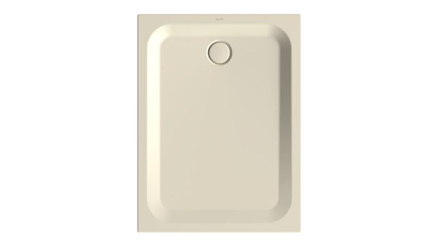 Duschwanne BetteUltra 1260 120x90x3,5cm, Glasur, Mini-Wannenträger, pergamon